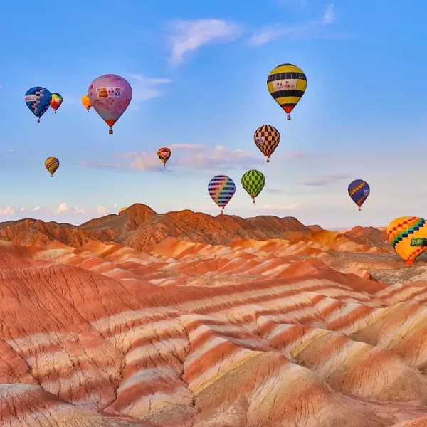 Zhangye Colorful Danxia Geopark
