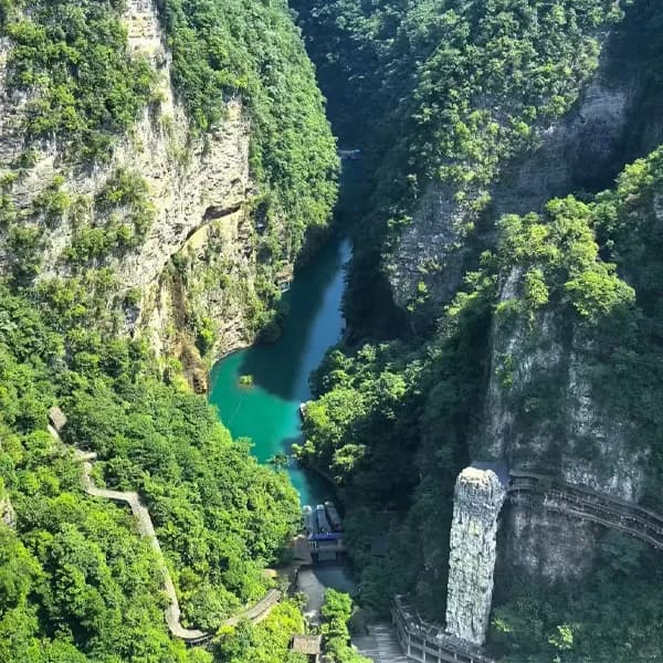 Zhangjiajie Grand Canyon Tour to Yellow Dragon Cave 3