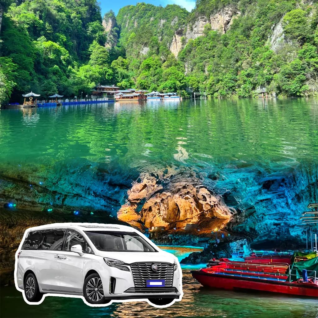 Yellow Dragon Cave Tour Zhangjiajie with Baofeng Lake