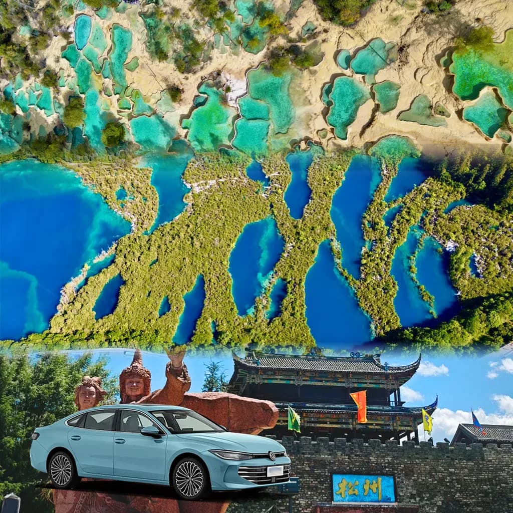 Jiuzhaigou Huanglong Tour Aba - 3 Days Private Car