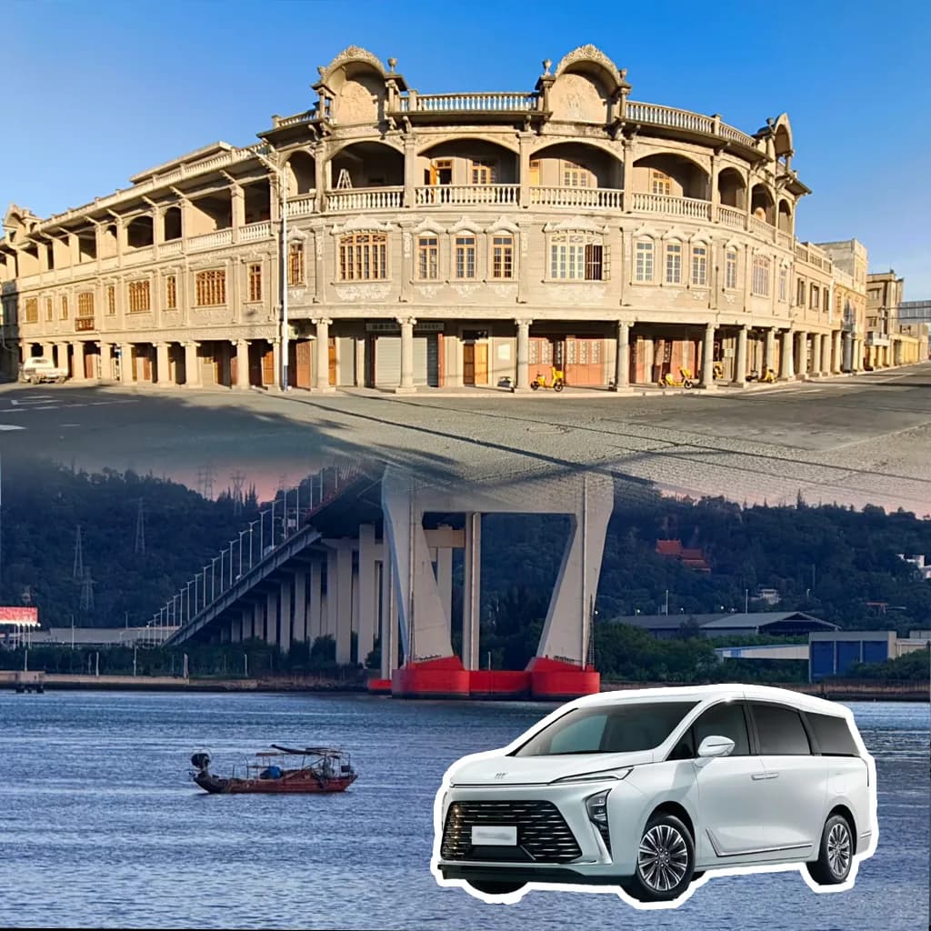 Shantou Qilou Day Tour - River & Island Views