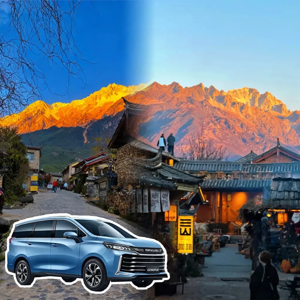 Baisha Ancient Town Tour in Lijiang with Yuhu Village