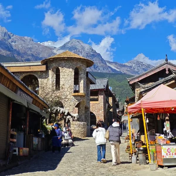 Baisha Ancient Town Tour in Lijiang with Yuhu Village 5