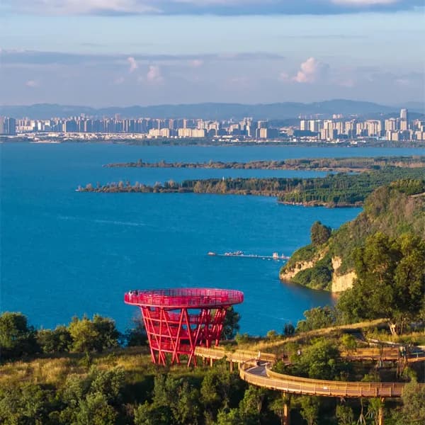 Kunming Stone Forest Tour & Dianchi Lake Private Car 2