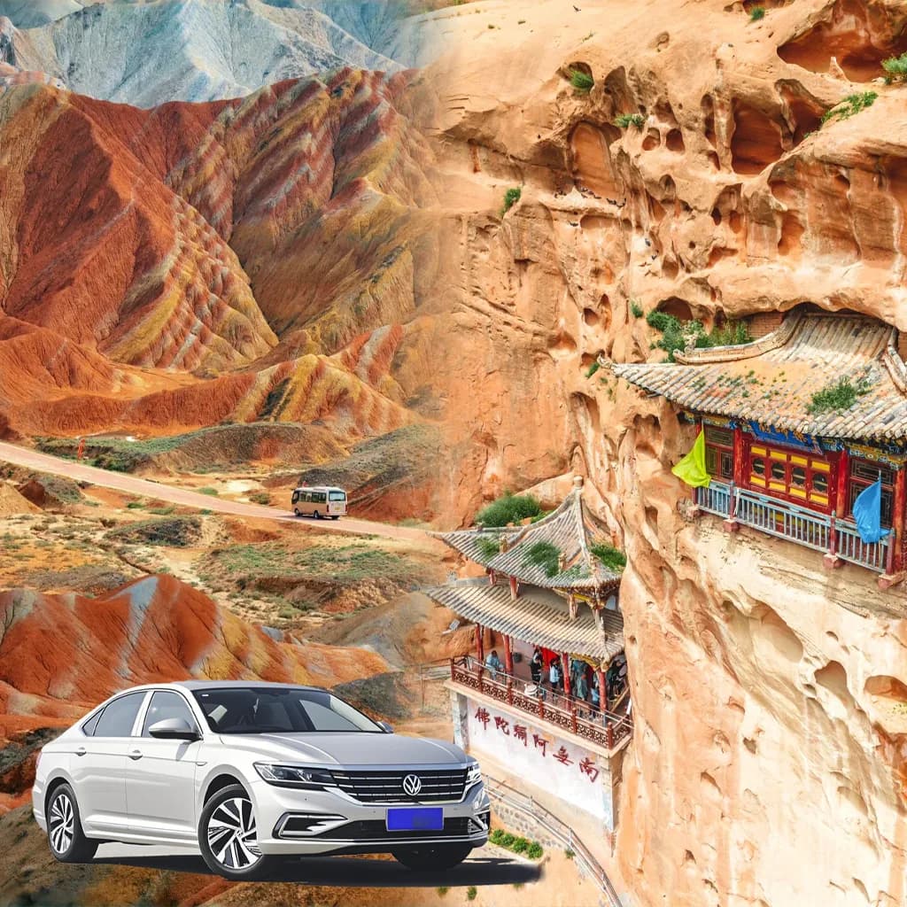 Zhangye Rainbow Danxia Tour with Mati Temple