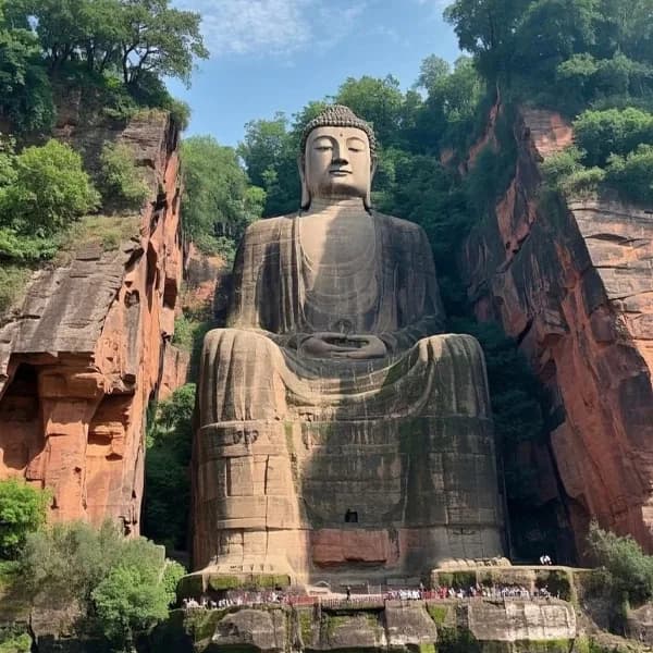 Leshan Giant Buddha Tour from Chengdu with Suji Town 2