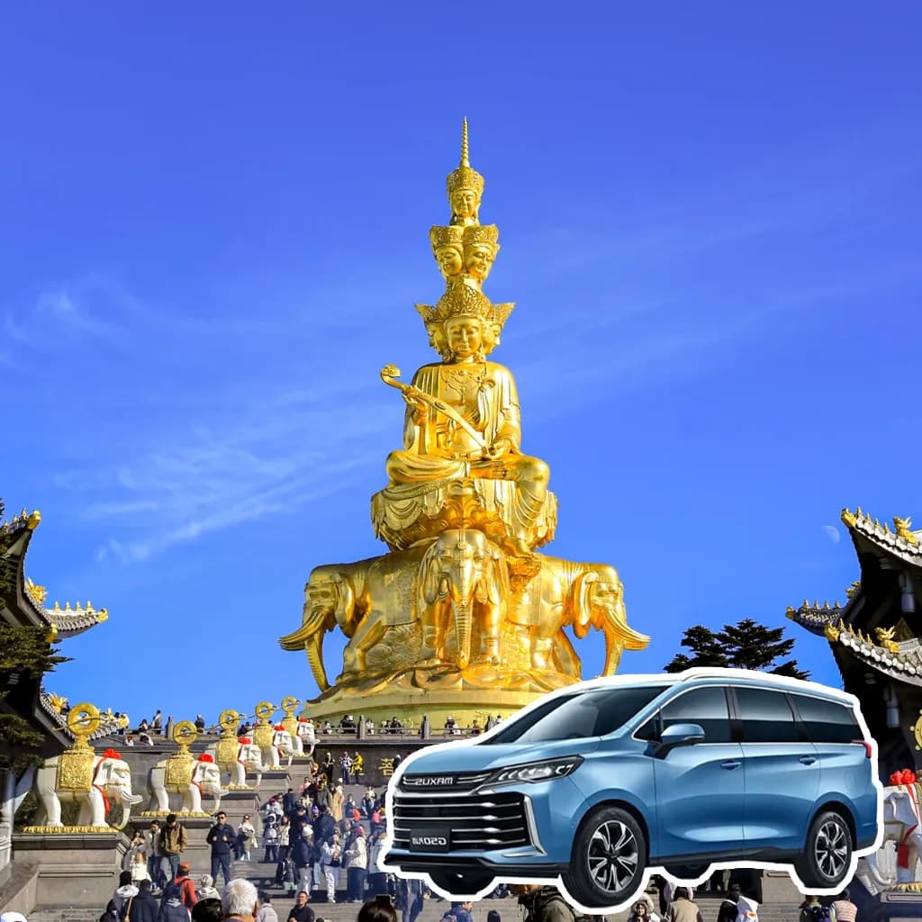 Emei Mountain Tour from Chengdu - Private Car Day Trip