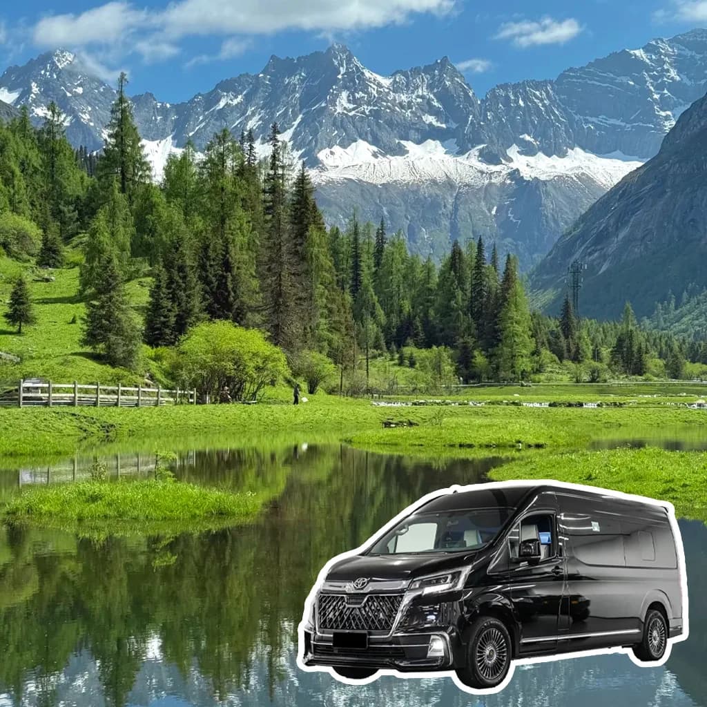 Shuangqiao Valley Tour from Chengdu by Private Car