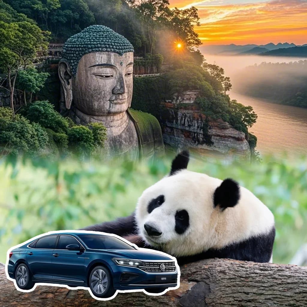 Panda Base Leshan Tour Chengdu Private Day Trip