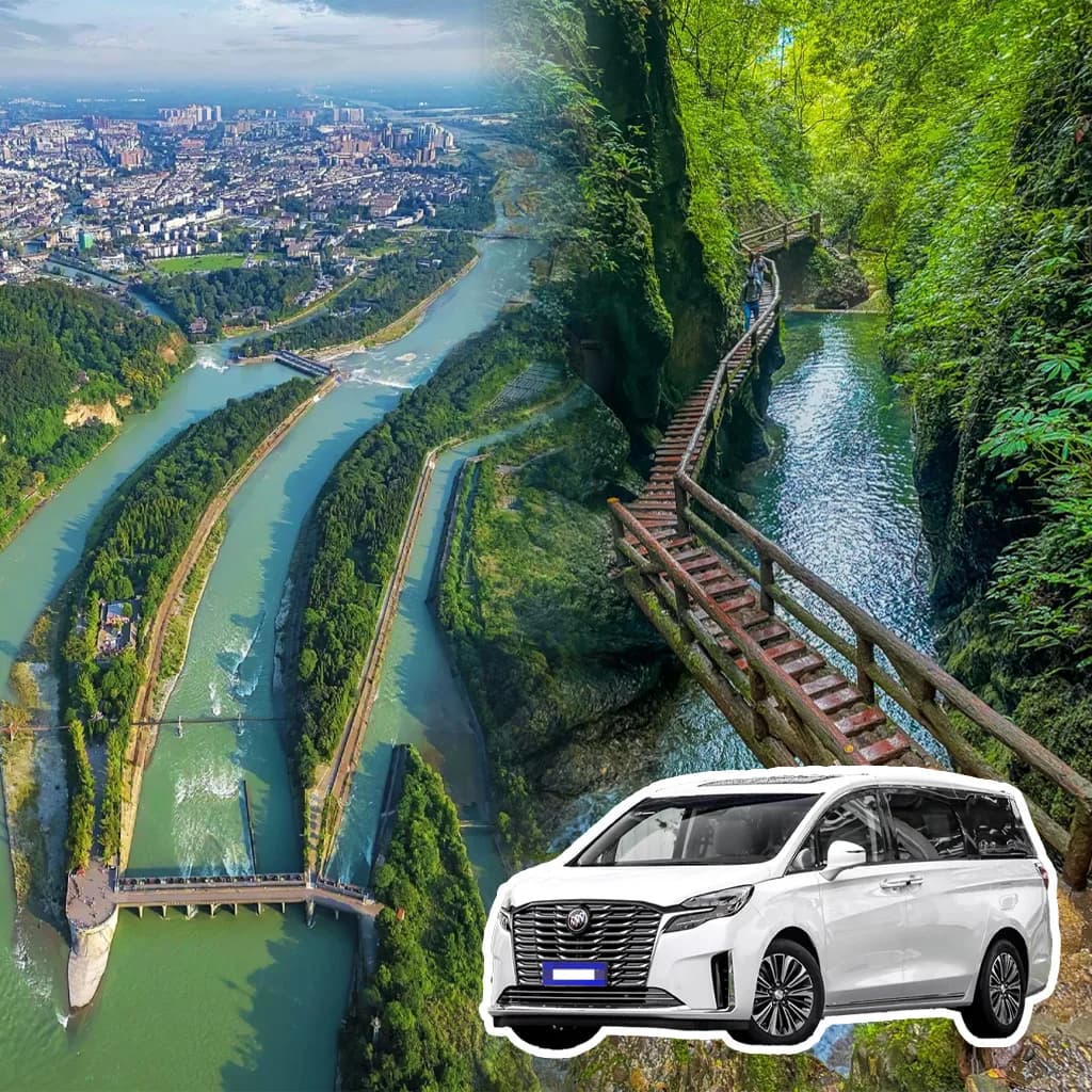 Dujiangyan Qingcheng Mountain Tour from Chengdu