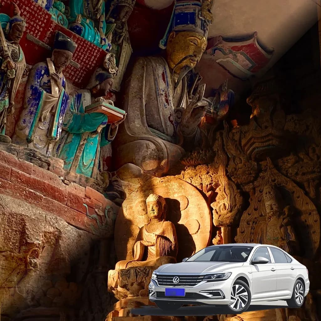 Chongqing Dazu Rock Carvings Tour by Private Car