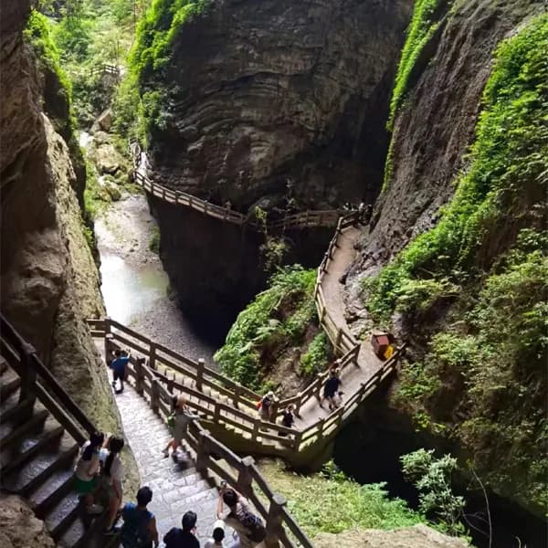Tian Sheng San Qiao Tour Chongqing to Wulong 3