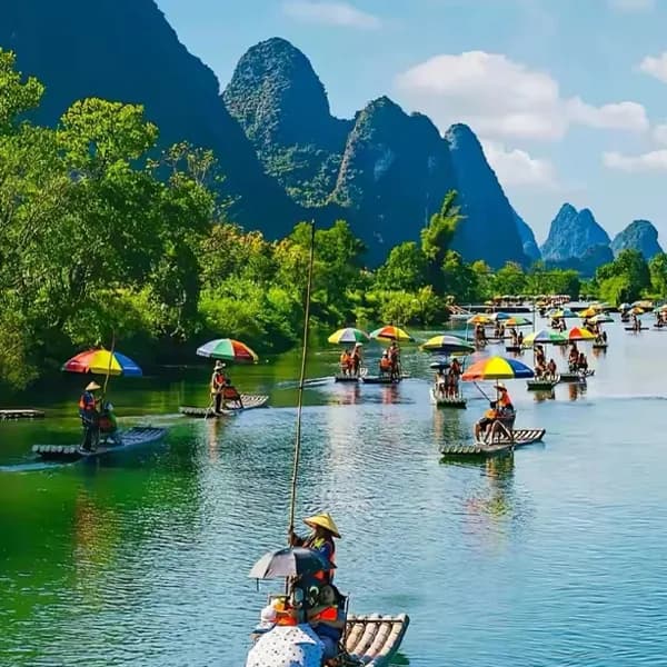 Yangshuo Private Day Trip: Sunrise, Rafting & Gallery 4