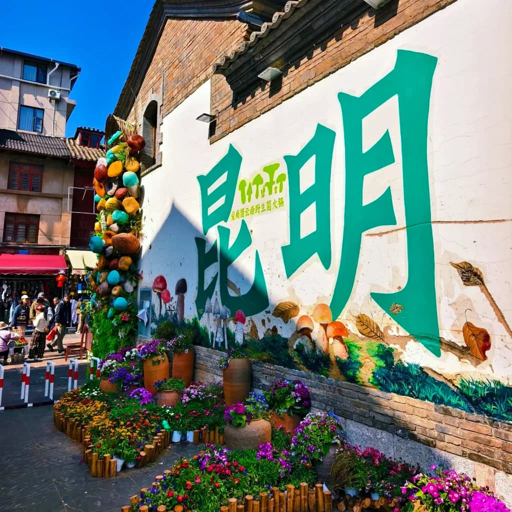 Which attractions in Kunming are suitable for a one-day road trip?