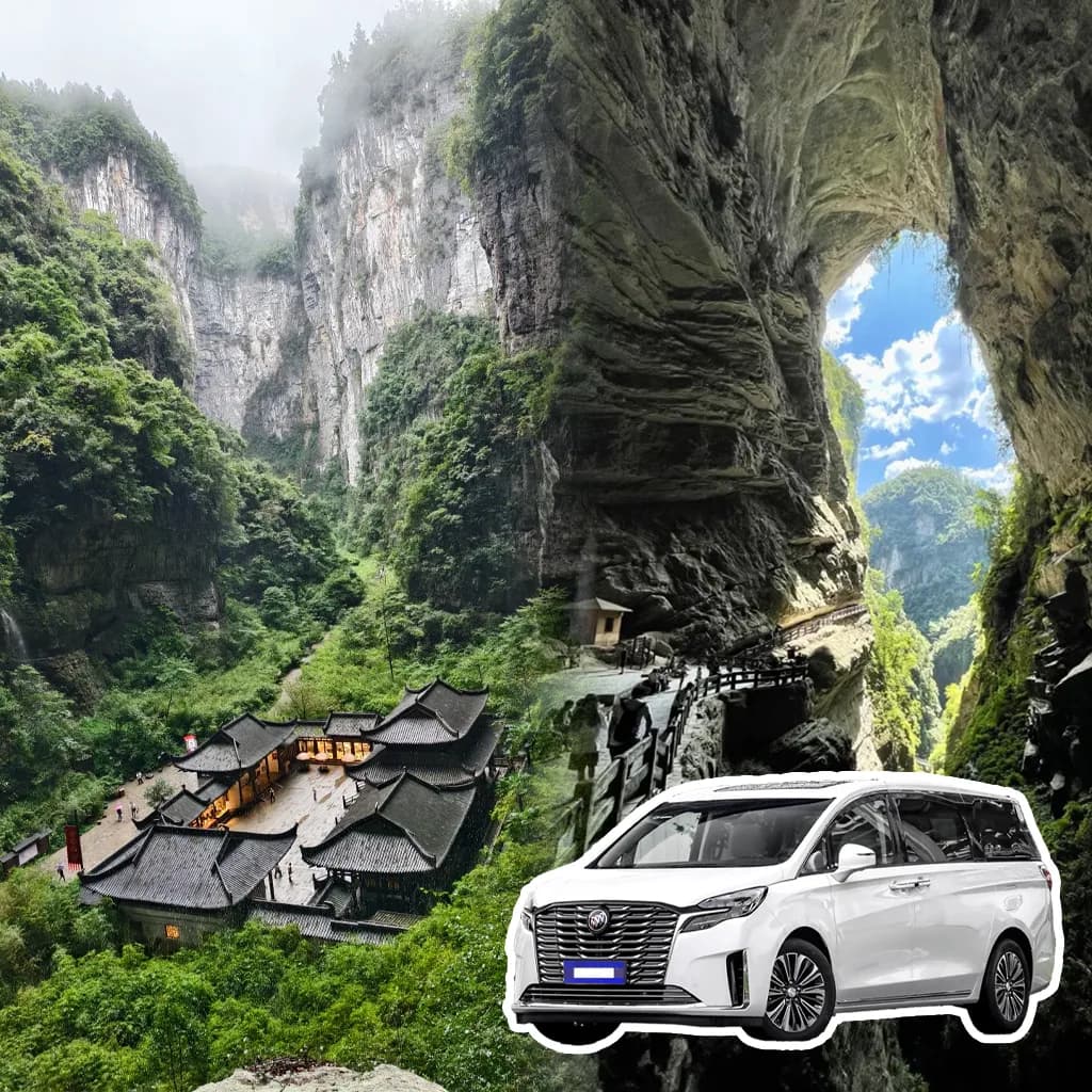 Tian Sheng San Qiao Tour Chongqing to Wulong